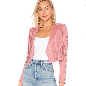 NBD X NAVEN Fringe Cropped Jacket